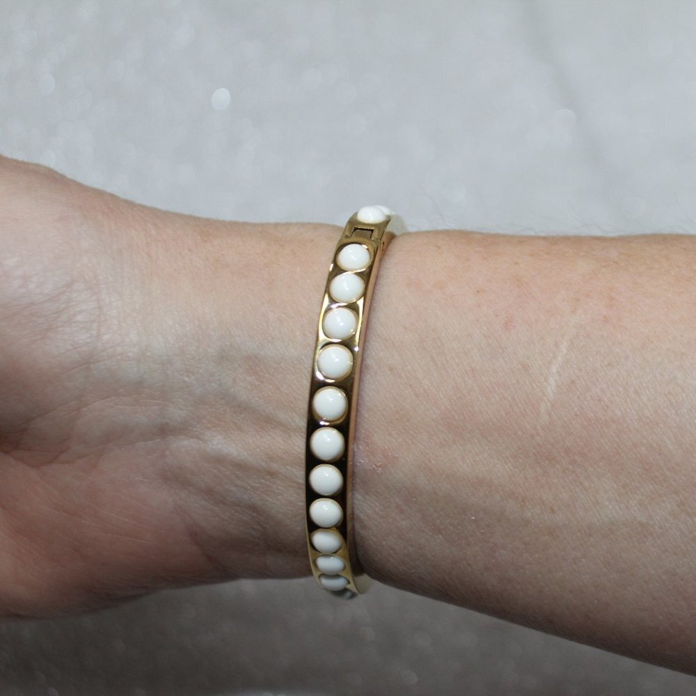 J. Crew MINI GUMDROP STONE HINGE BRACELET - Picture 8 of 8